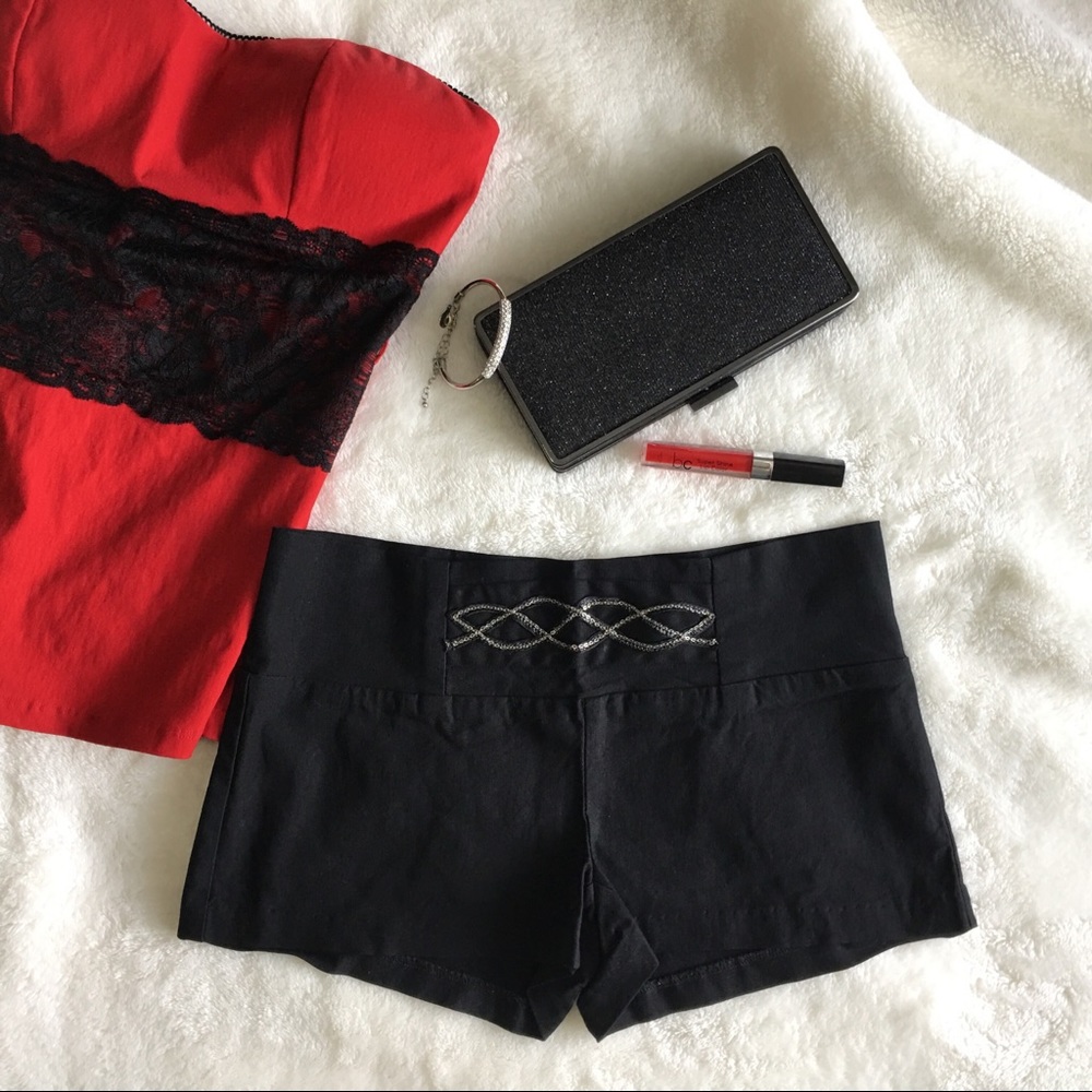 ♥️Sexy Embellished Cheeky Occasion Hot Shorts♥️🏹